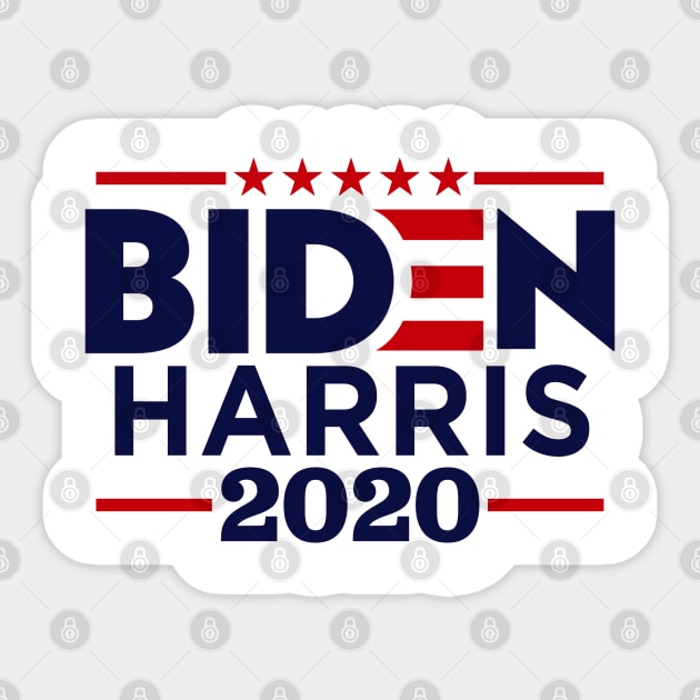 Joe Biden / Kamala Harris 2020 Election Sticker by TextTees